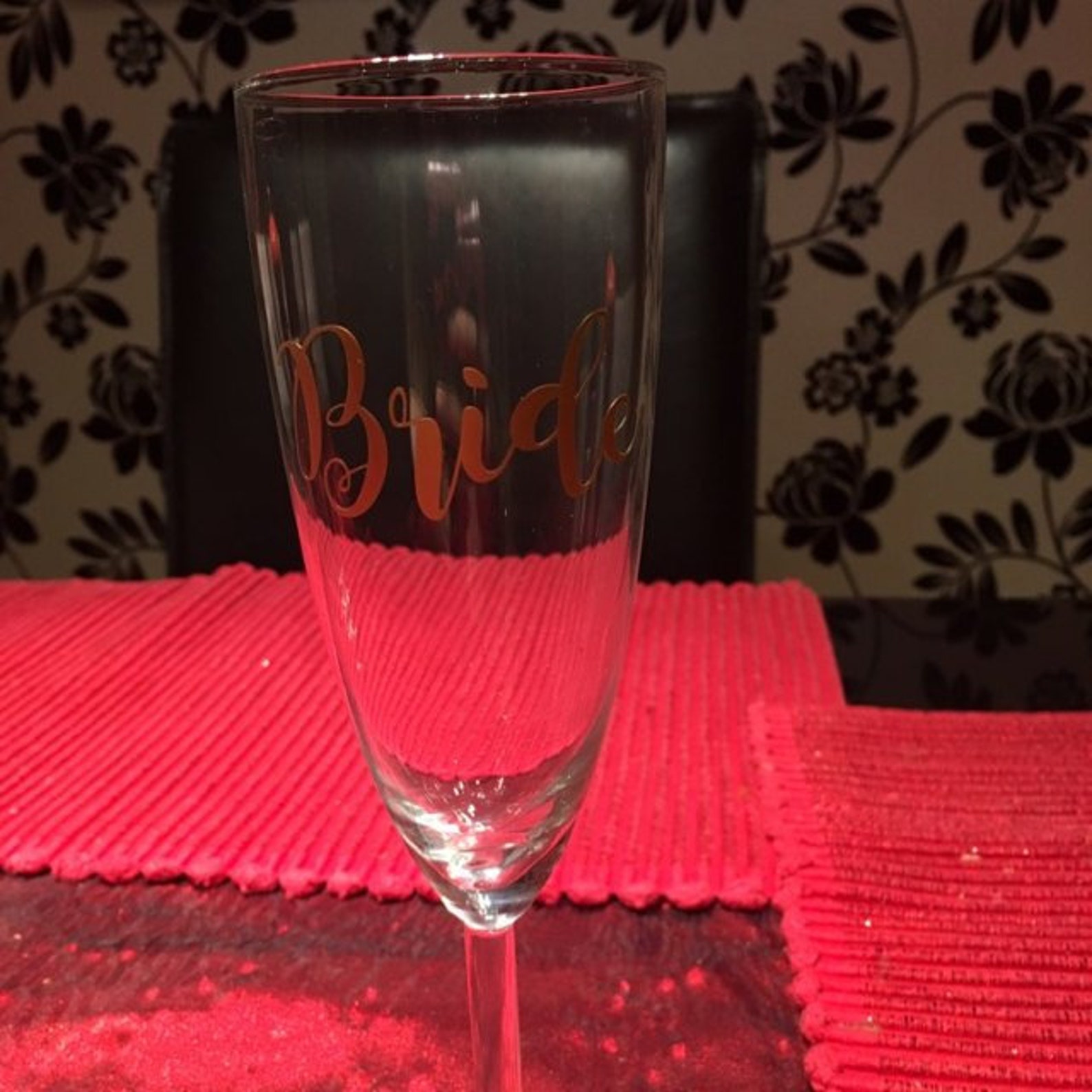 Custom name decal for wine glass / DIY Decal. Etsy