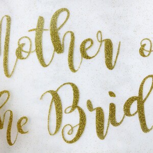 Mother of the bride iron on decal.Heat transfer Diy decal.Wedding gift.