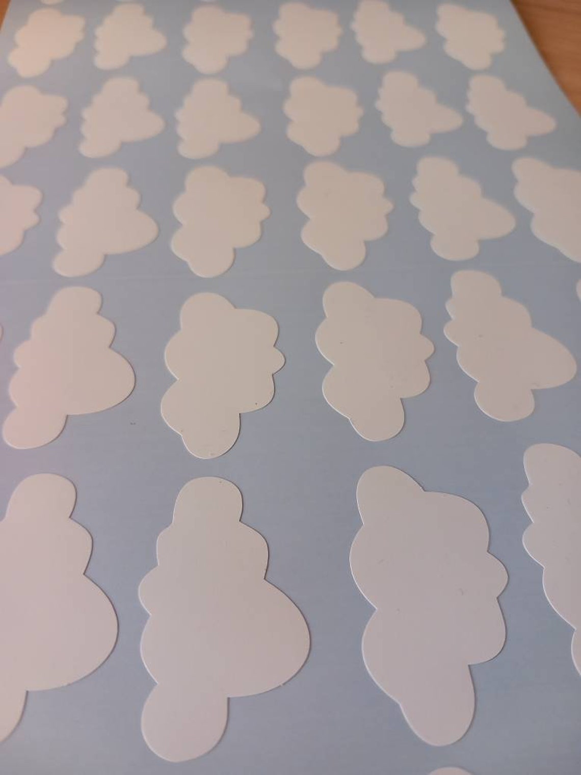 Set of 20 Cloud Stickers, Cloud Vinyl Decals. - Etsy