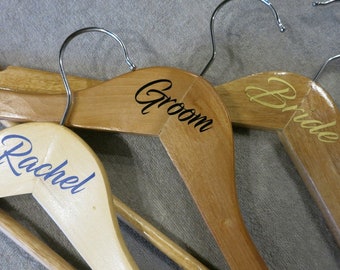 Custom name decal for hangers / DIY Decal.