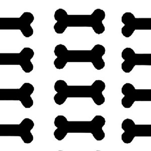 30 X Dog Bones Vinyl Decals, Dog Space decor.
