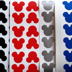 20 x Micky Maus Aufkleber, Micky Maus, Micky Maus Aufkleber, Disney Party Aufkleber