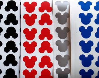 20 x Mickey Mouse stickers,Mickey Mouse,Mickey Decals,Disney Party Stickers