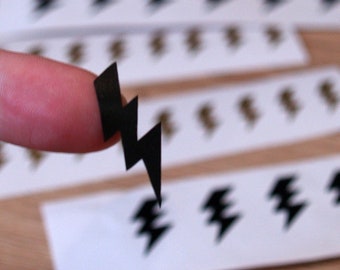 30 X Lightning Bolt Stickers, Bolt Vinyl Decal,Flash Stickers