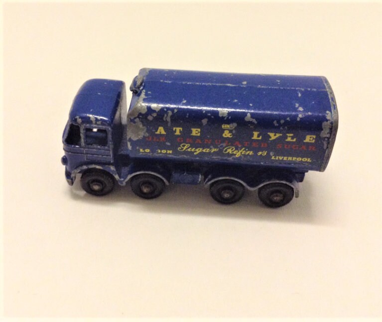MATCHBOX N°10 SUGAR CONTAINER TRUCK 1961 MATCHBOX N°10 SUGAR