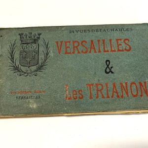 Vintage Versailles & Les Trianons 24 Detachable Post Cards  Post WW I - 2 Missing