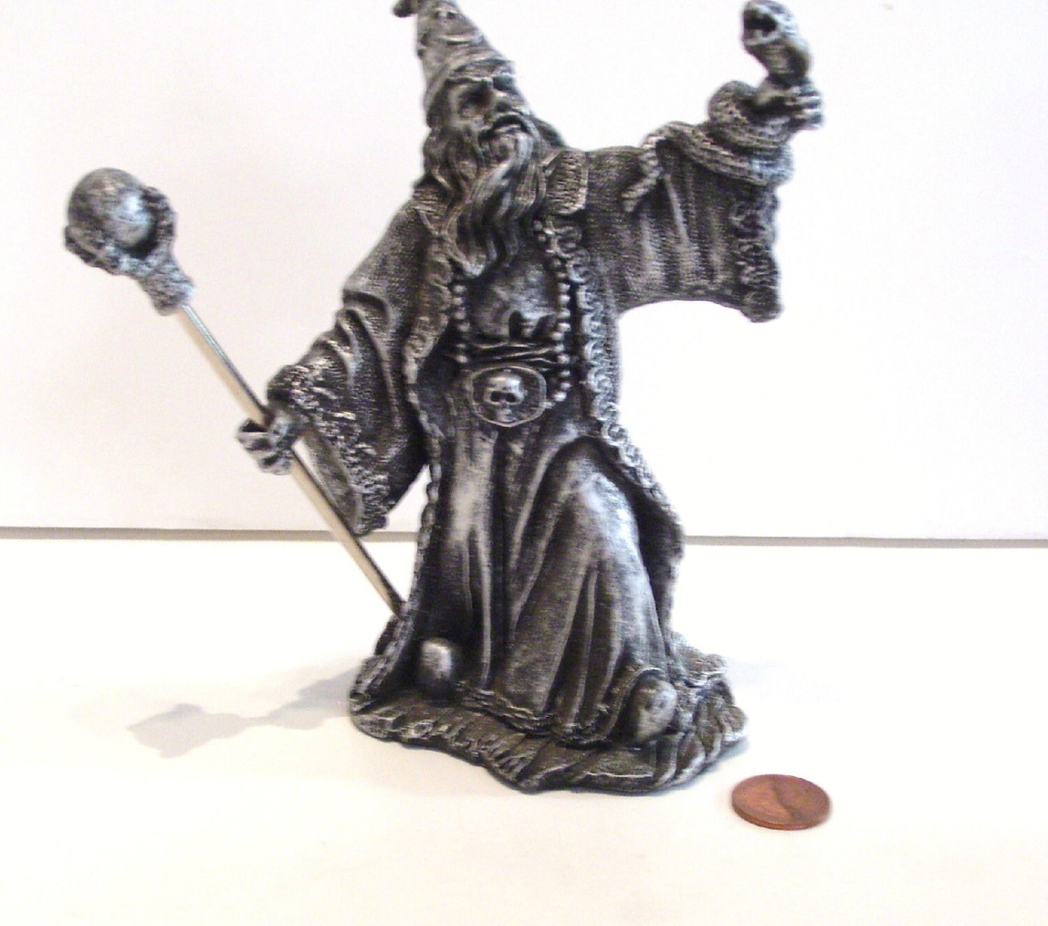 Wizard Figurine Mythical Legends Resin with Box Magic with Etsy