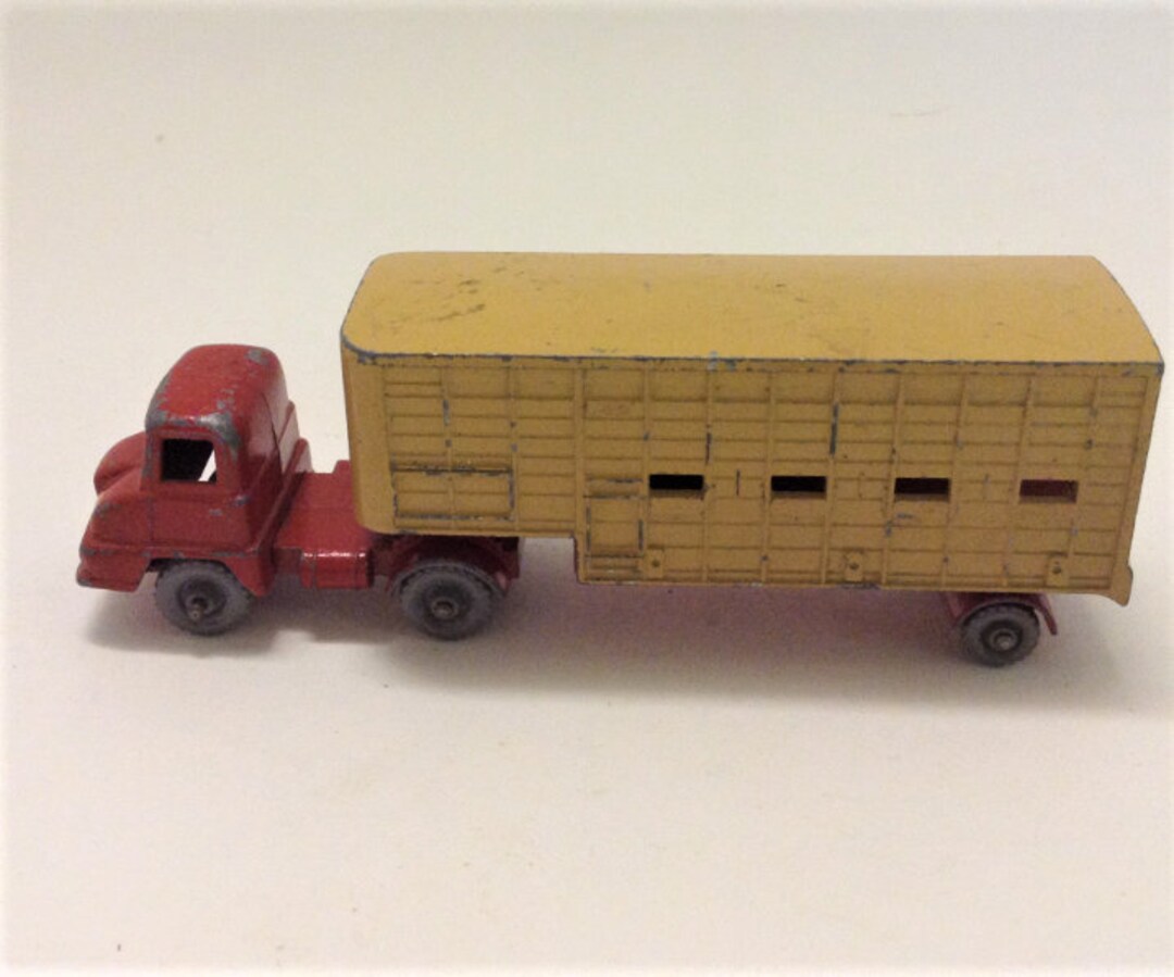 ANCIEN CAMION PORTE voitures + voitures Guy Warrior Major Pack 8 Matchbox Lesney EUR 35,99 - FR