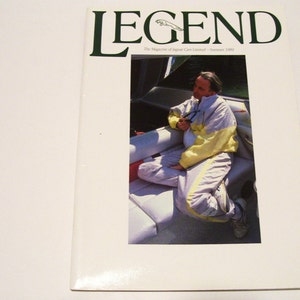 1989 Jaguar Legend Magazine Summer Issue Renaissance of Hornby Trains Grenson Silver Ships Sportsboating