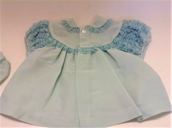 1960s Baby Dress w Bloomers 6 Months (Bloomers ar… - image 3