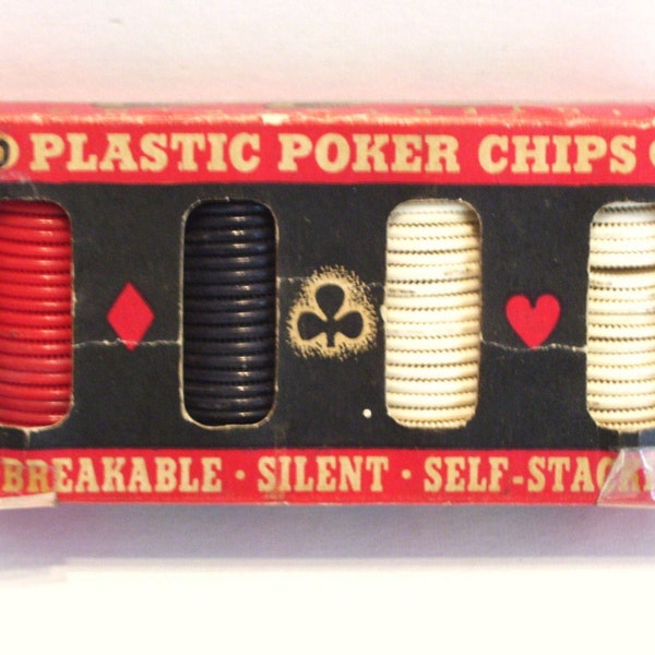 Plastic Poker Chips Etsy
