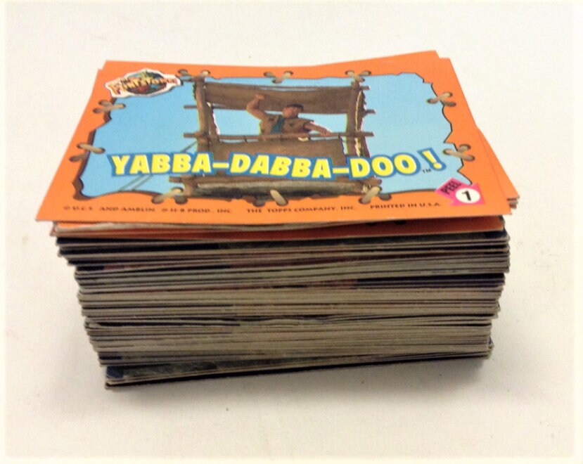 1993年 フリントストーン 映画トレーディングカード Topps 未完成
