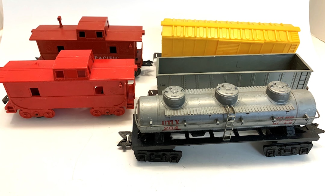 Vintage Marx Plastic Trains Lot of 5 as is for Parts or Repair - Etsy