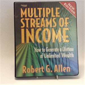 1988 Robert G Allen Multiple Steams of Income 8 Cassette Set  - Generate Wealth
