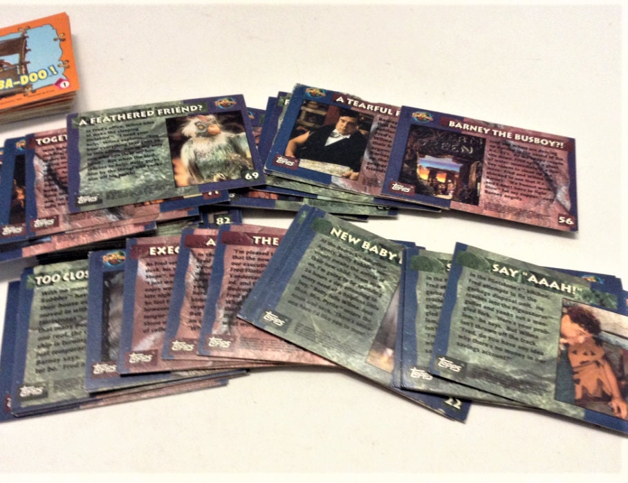 1993年 フリントストーン 映画トレーディングカード Topps 未完成