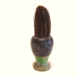 Vintage Shaving Brush Wood Handle Made in Canada Sterilized