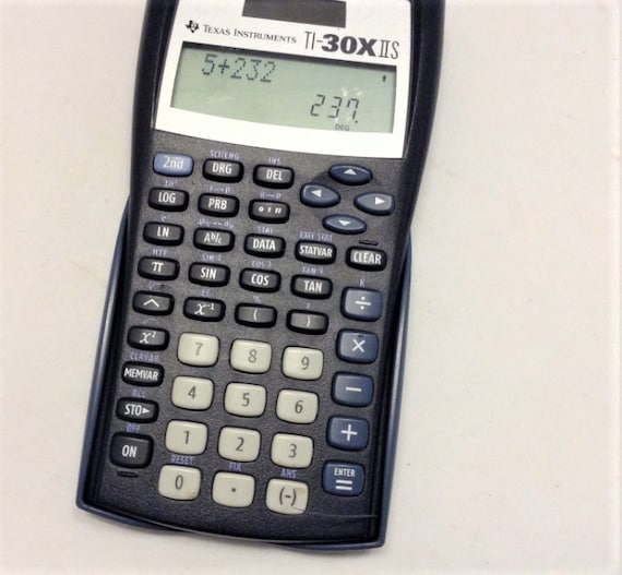 Por separado Magnético Colapso Texas Instruments TI 30X IIS 2 Line Scientific Calculator - Etsy España Por separado Magnético Colapso Texas Instruments TI 30X IIS 2 Line Scientific Calculator - Etsy España