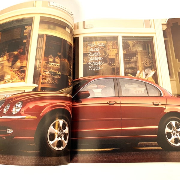 1999 Jaguar S Type Color Glossy Sales Brochure with Specifications - Luxury Car