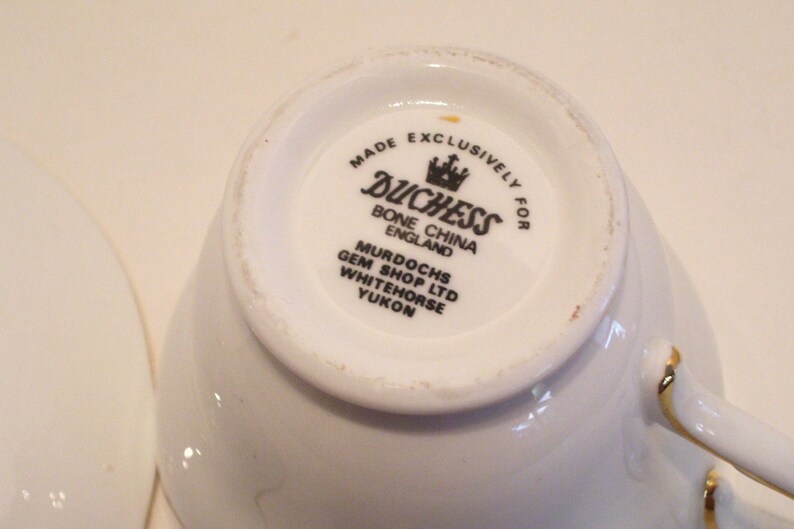 Souvenir Whitehorse Yukon Tea Cup and Saucer Panning for Gold Etsy