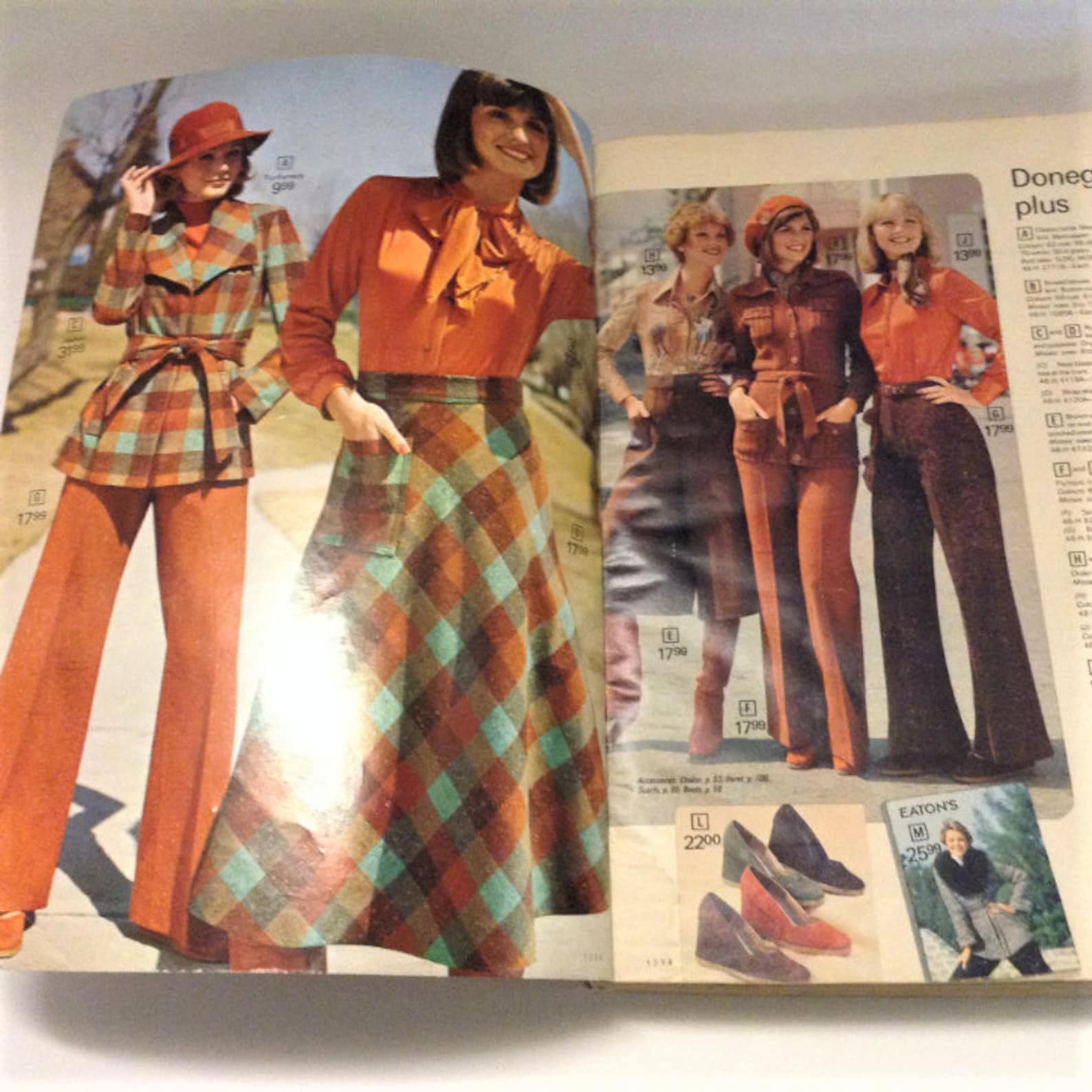 Vintage Eatons Catalog Fall and Winter 1975 Retro Fashion Etsy