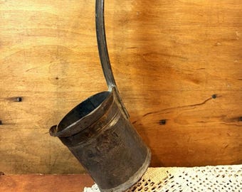 Antique Tin Measure Dipper 1/2 Pint McClary M.F.C. Co. Early 1900s