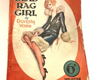 The Glad Rag Girl by Dorothy Vane Red Letter Novels No 258 Vintage Pocket Book