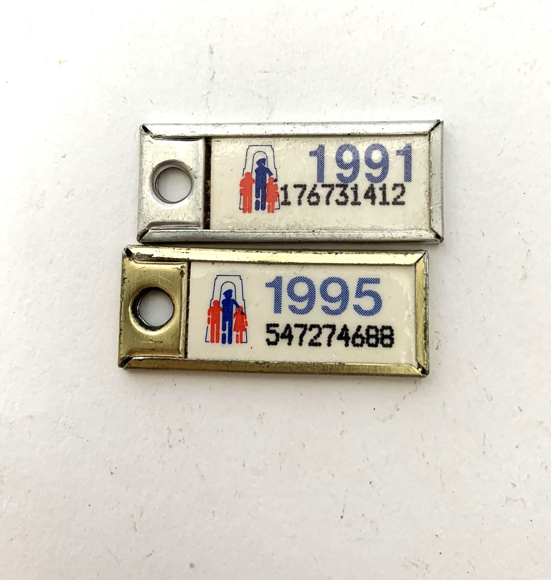 2 Vintage War Amps Key Ring Tags 1991 1995 1 1/2 X 1/2 Canadian Etsy