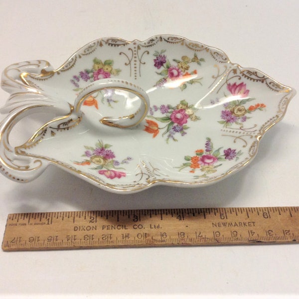 Dish With Gold Trim Etsy