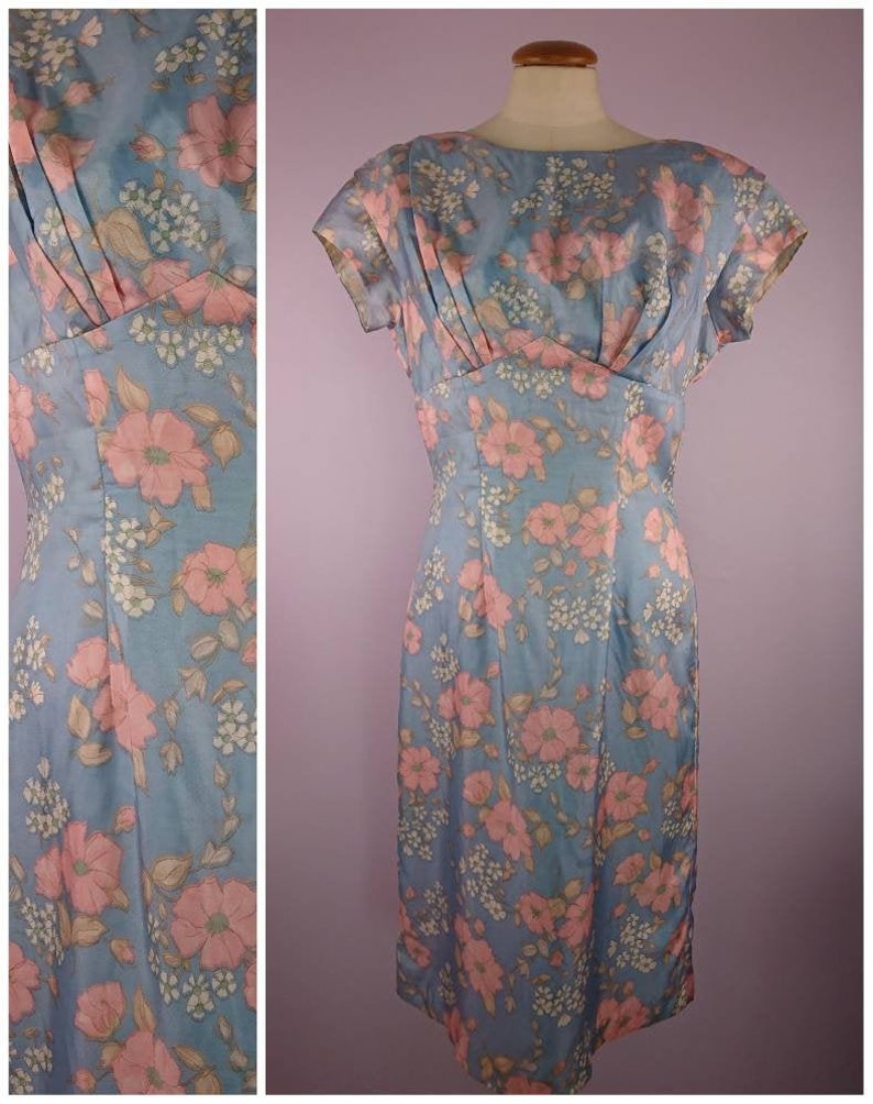 floral wiggle dress