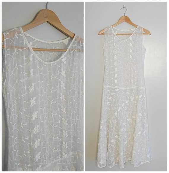 Vintage 20's Flapper Wedding Dress XXS