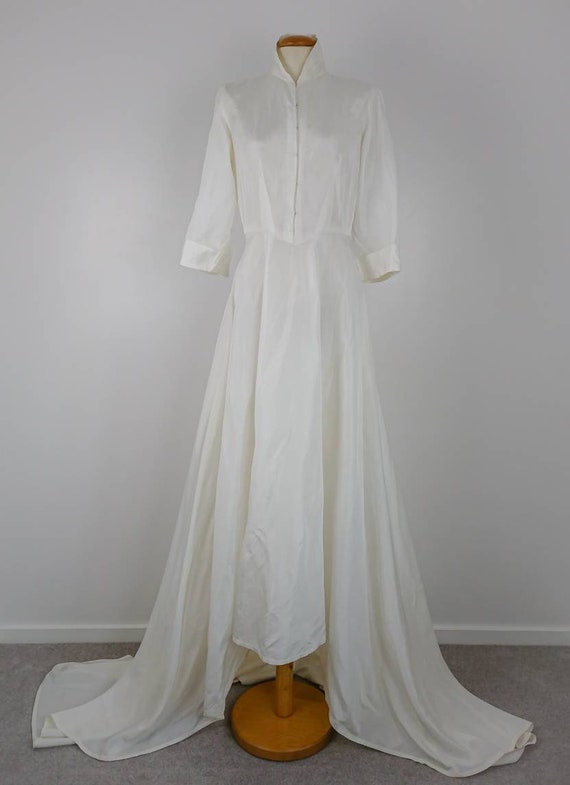 Vintage 40's wedding Dress sz S