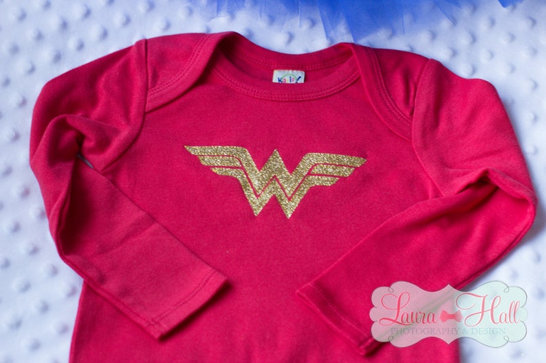 WONDER WOMAN TUTU set superhero tutu wonder woman costume wonder women crown and cuffs wonder woman girl tutu dress girl superhero