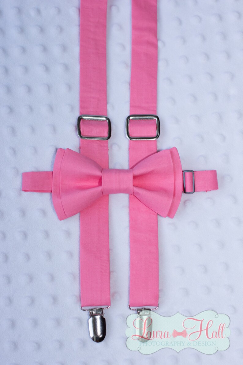 CORAL REEF bow tie watermelon pink tie CORAL bow tie newborn toddler boys bow tie Bow Tie mens coral bow tie Coral double bow bow tie