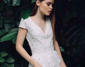 Dress FW16 | Wedding dress Boho wedding dress Romantic Wedding Dress vintage wedding dress elegant wedding gown