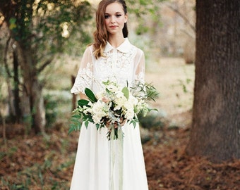Dress SS14 | Wedding dress Boho wedding dress Romantic Wedding Dress vintage wedding dress elegant wedding gown