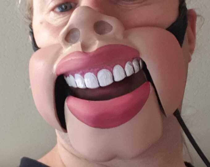 Butt Chin Professional Ventriloquist Cable Controlled Mask Etsy