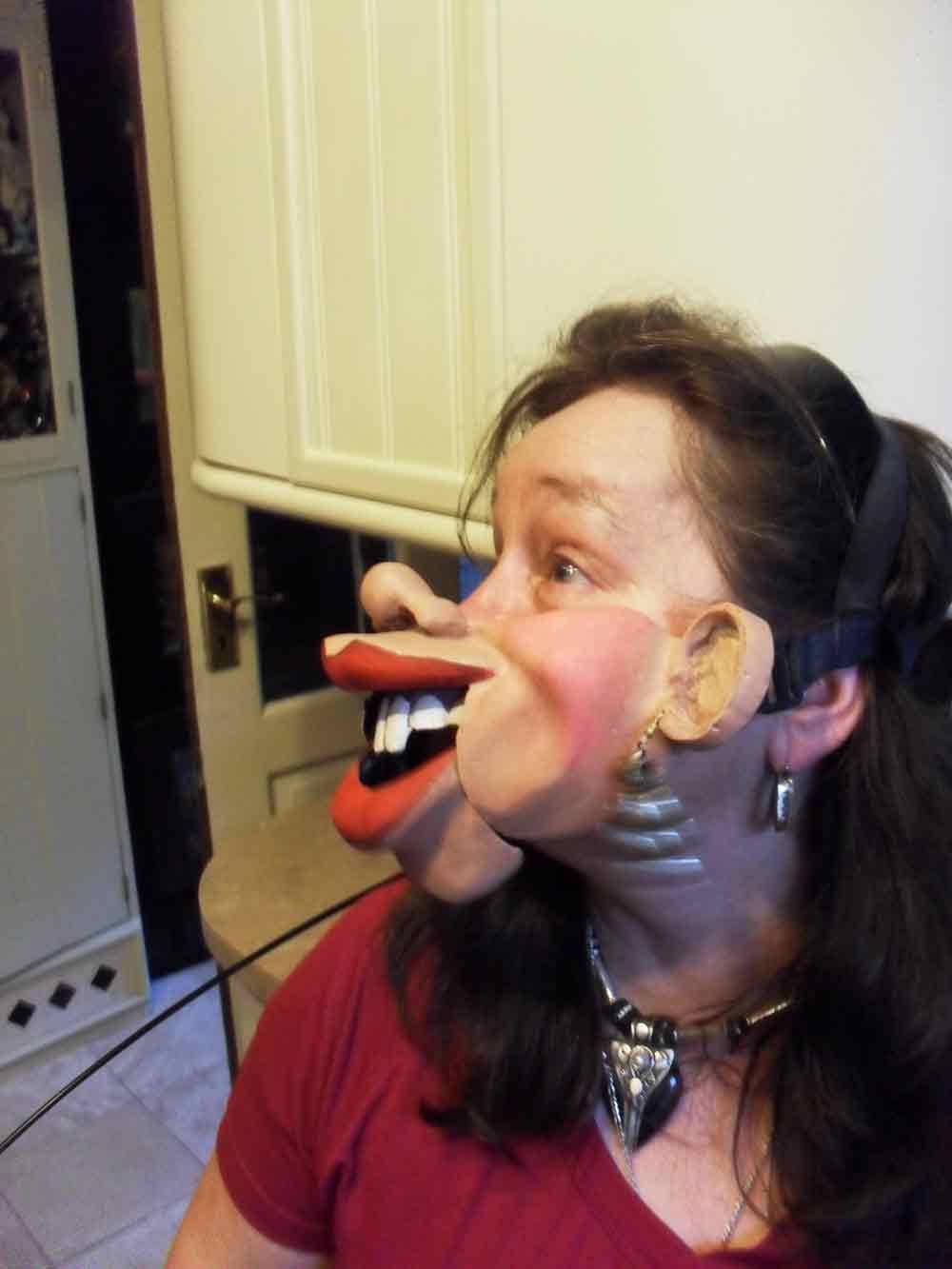 Ventriloquist Mask Etsy