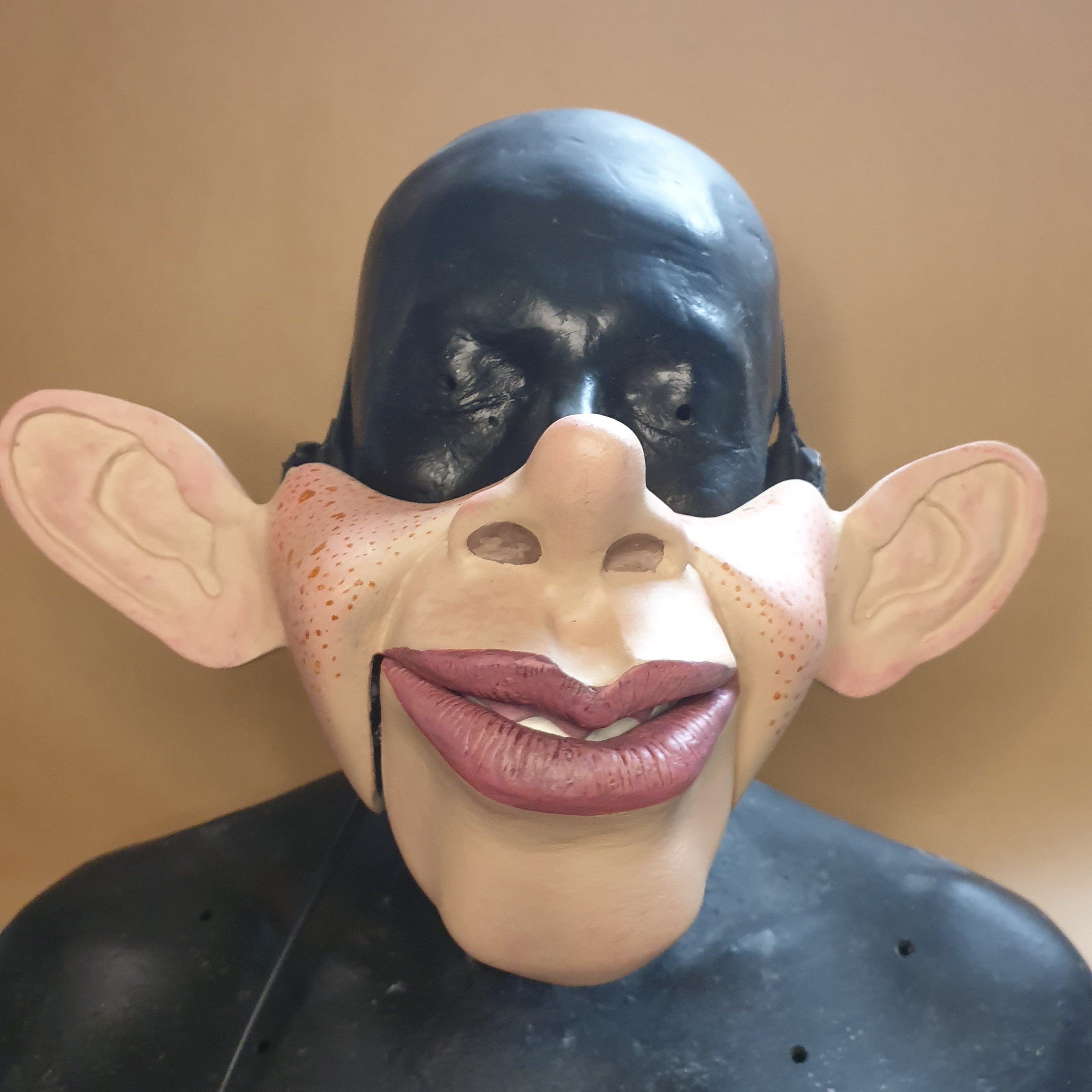 Big Ears MALE Professional Ventriloquist Cable Controlled Mask Etsy