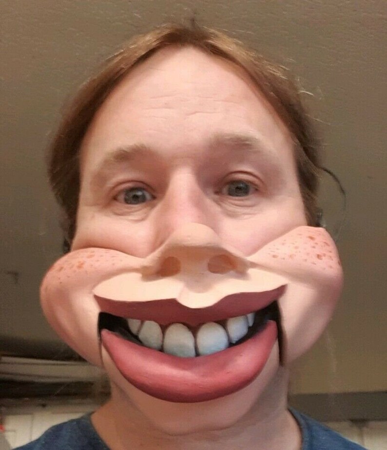 Remote Control Professional Ventriloquist Mask Etsy UK