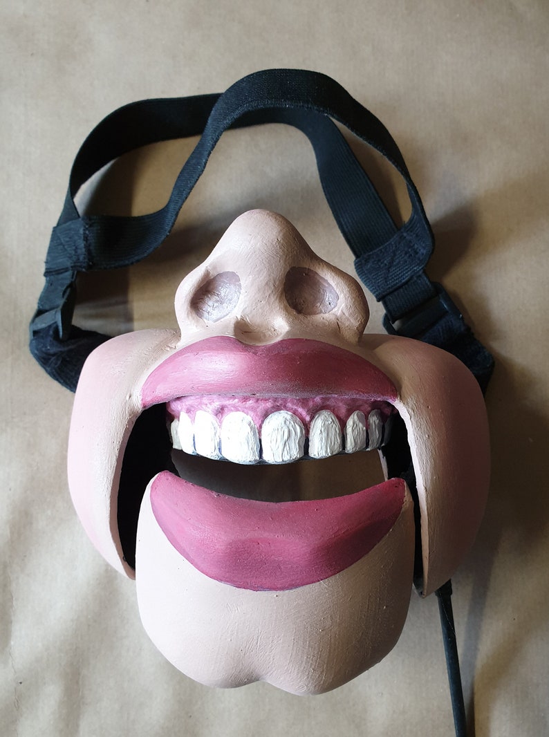 Butt Chin Professional ventriloquist cable controlled mask Etsy