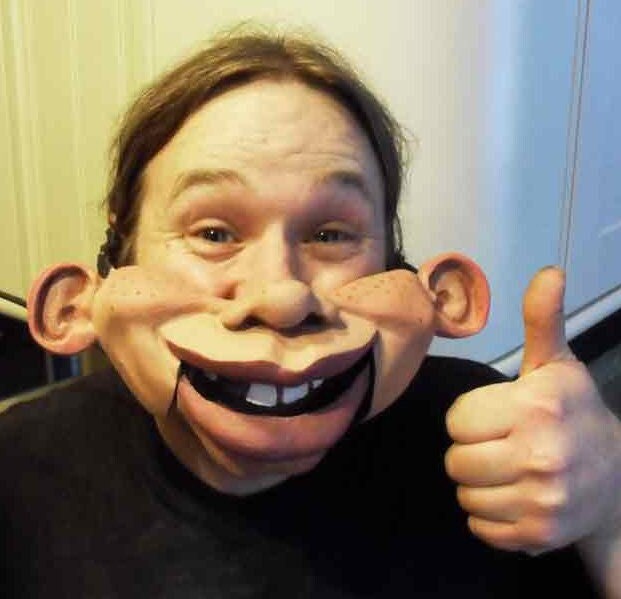 Ventriloquist Mask Etsy