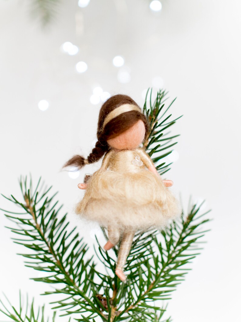 Needle Felted Fairy Christmas Ornament or Tree Topper Fairy Etsy Canada