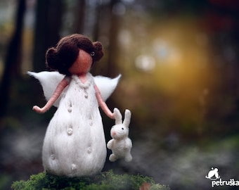 Needle Felted Fantasy doll