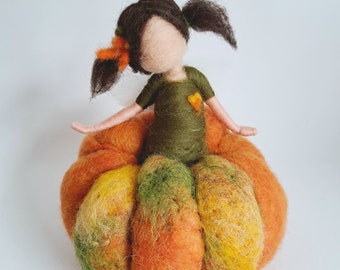 Pumpkin girl fairy