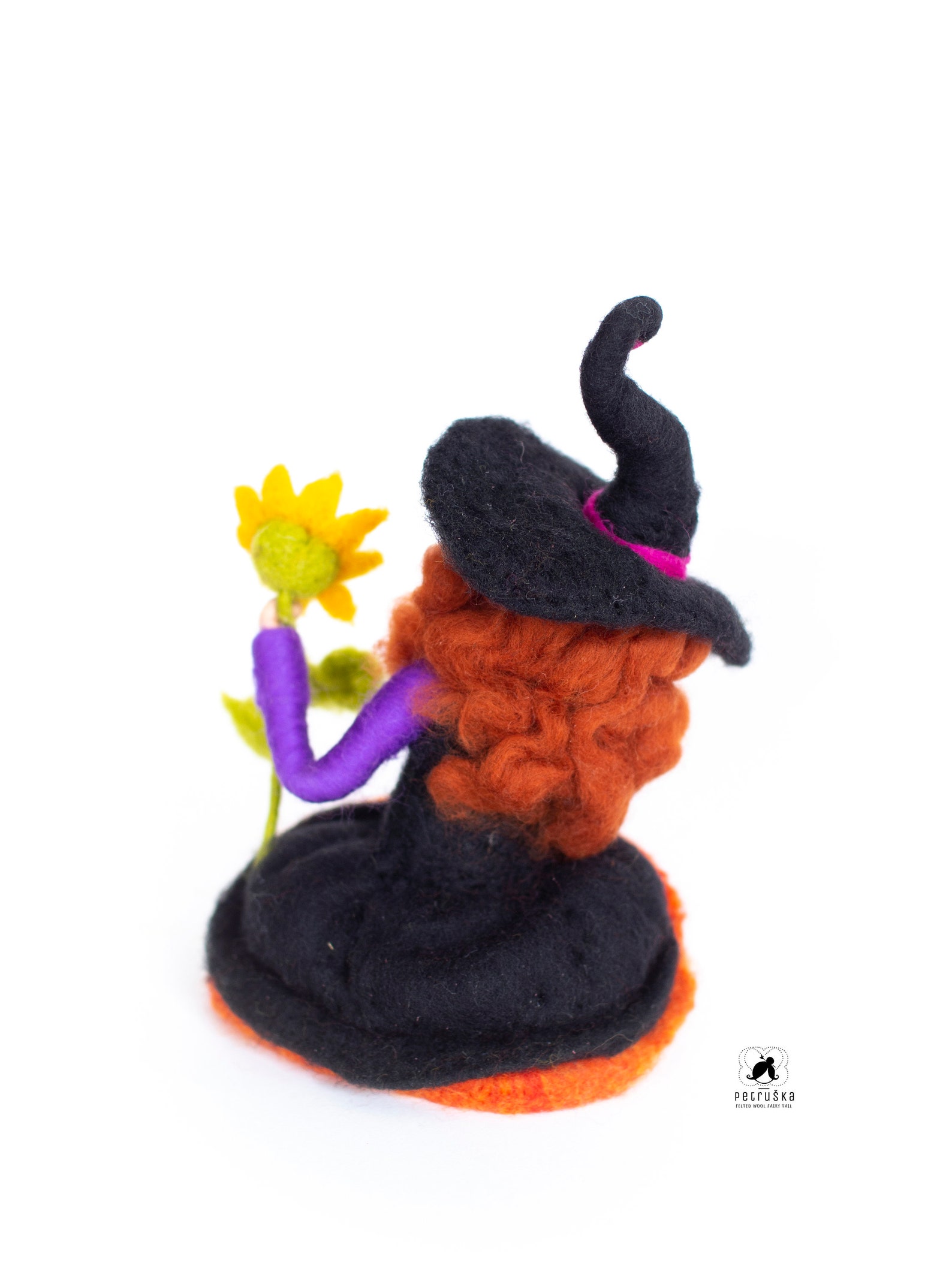 Witch Doll Halloween - Halloween Witch Decor - Halloween Figurine - Art ...