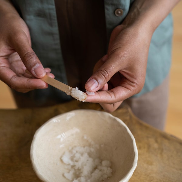 DIY Emulsified Sugar Scrub Recipe