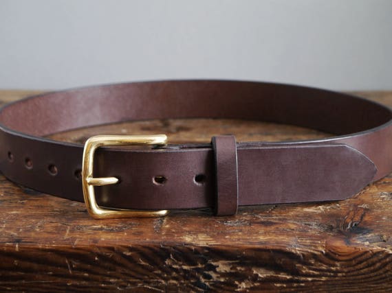  Personalized Casual Leather Belt, Custom Leather Belt for Men, Wide Brown Leather Belts, Anniversary Gifts for Him