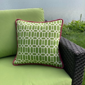 Kelly Green Outdoor Pillow Etsy