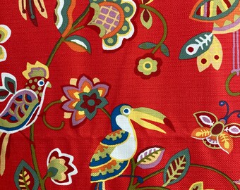 Crazy Bird shower curtain