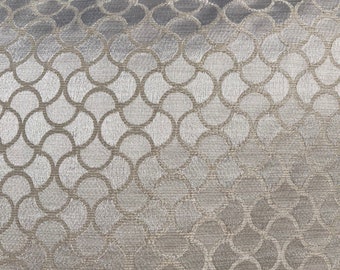 Off white pillow cover with wavy design